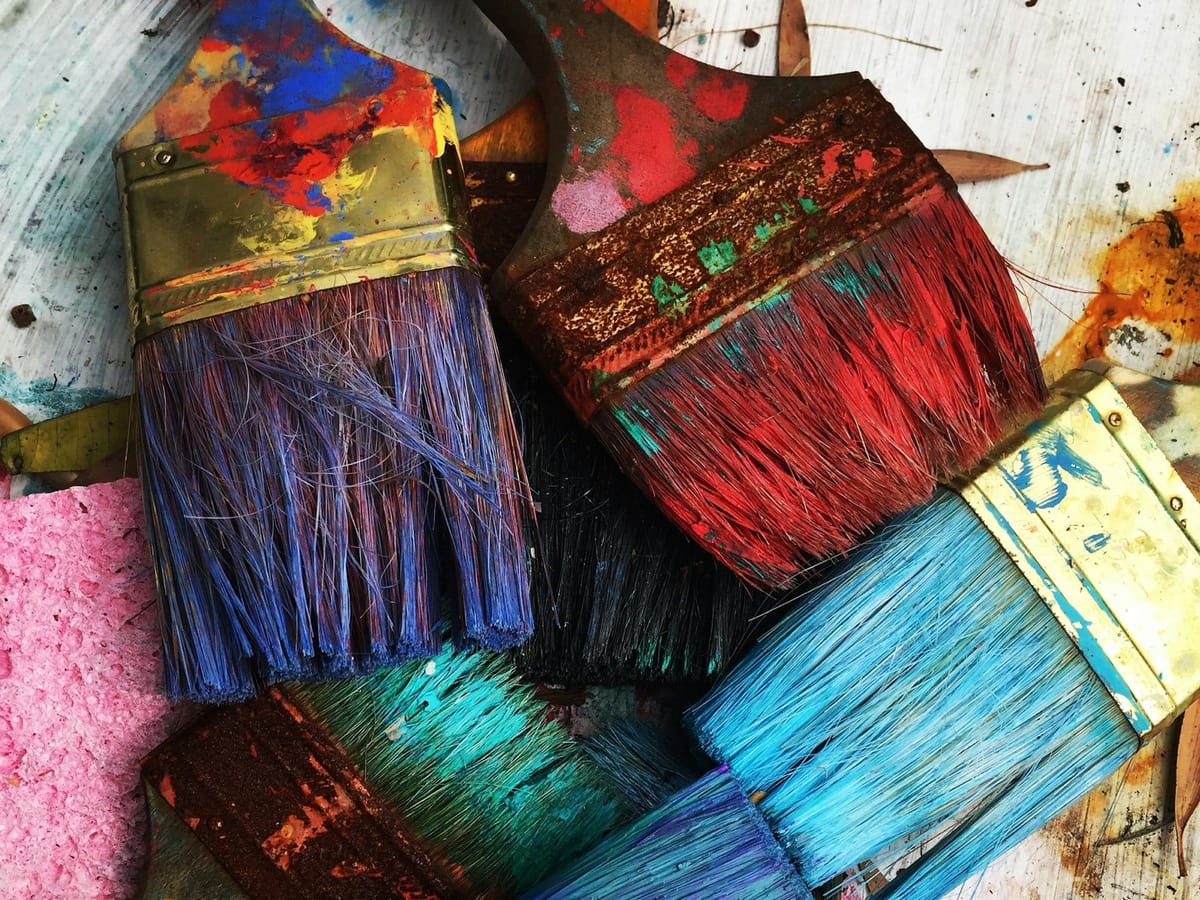 Painting floor tiles?